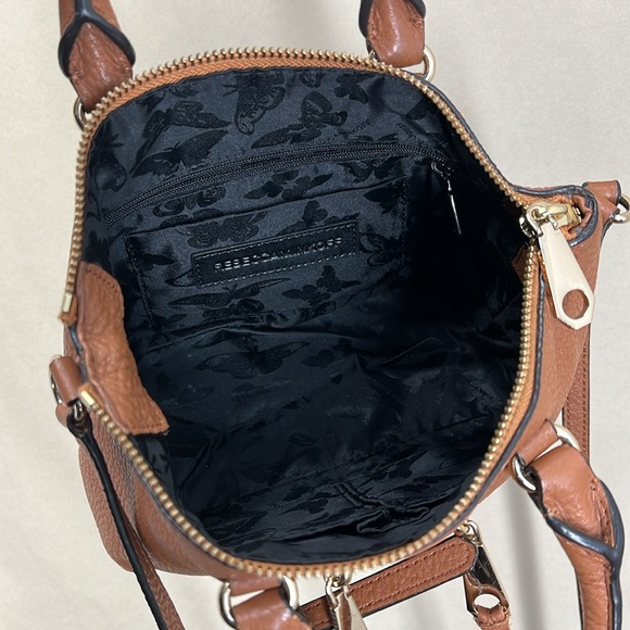 REBECCA MINKOFF mini genuine leather crossbody bag - Picture 11 of 17